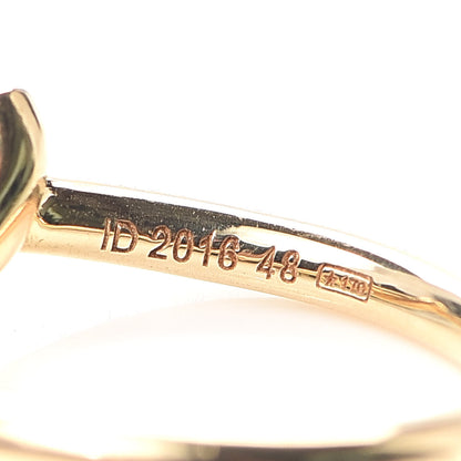 Cartier 18K Yellow Gold Entrelaces Band Ring 48 4.5 4 of 6