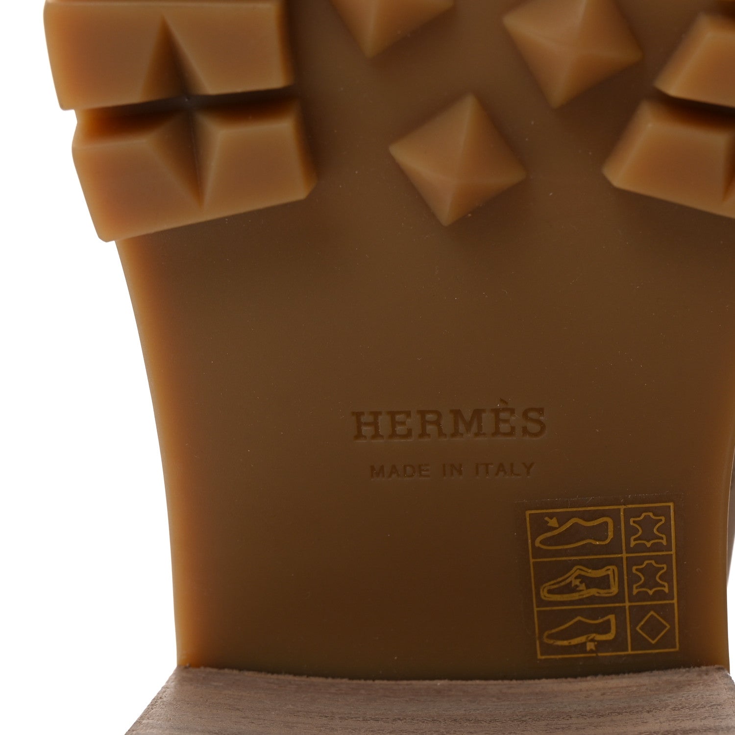 Hermes Calfskin Bridge Ankle Boots 38 Beige Grege 38 Beige Grege 7 of 9