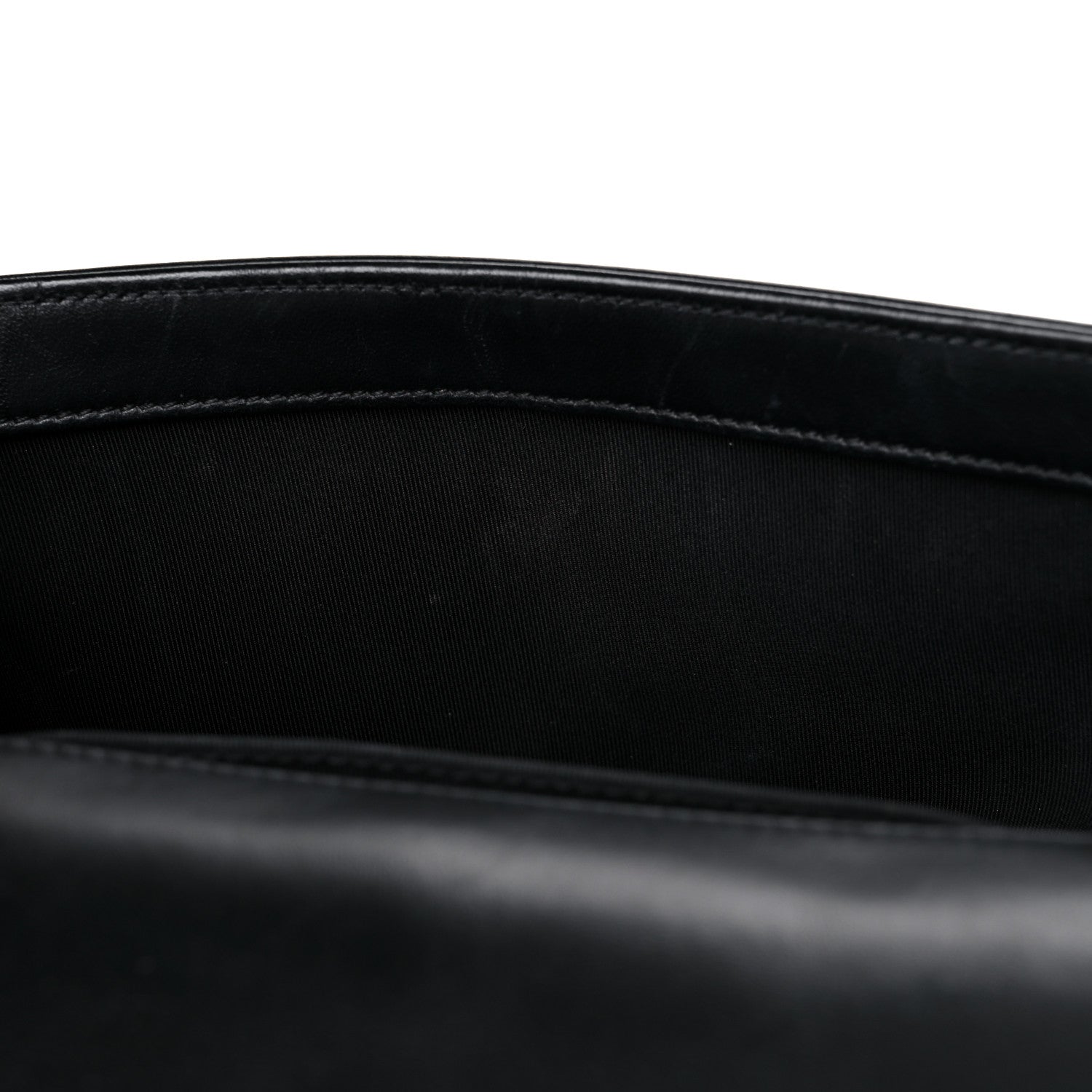 Chanel Lambskin Quilted Medium Boy Flap Black 26 of 29