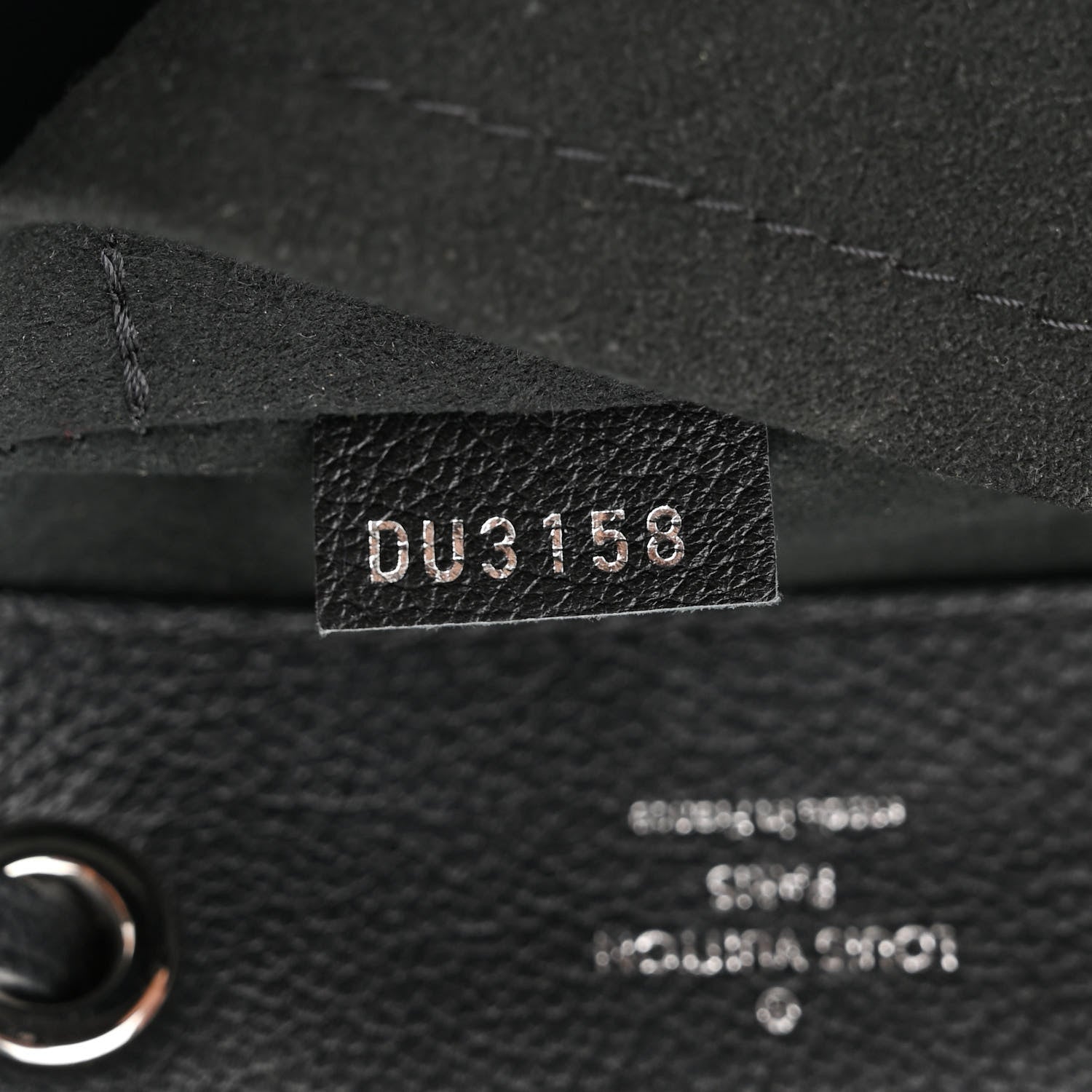 Louis Vuitton Calfskin Lockme Backpack Black 7 of 14