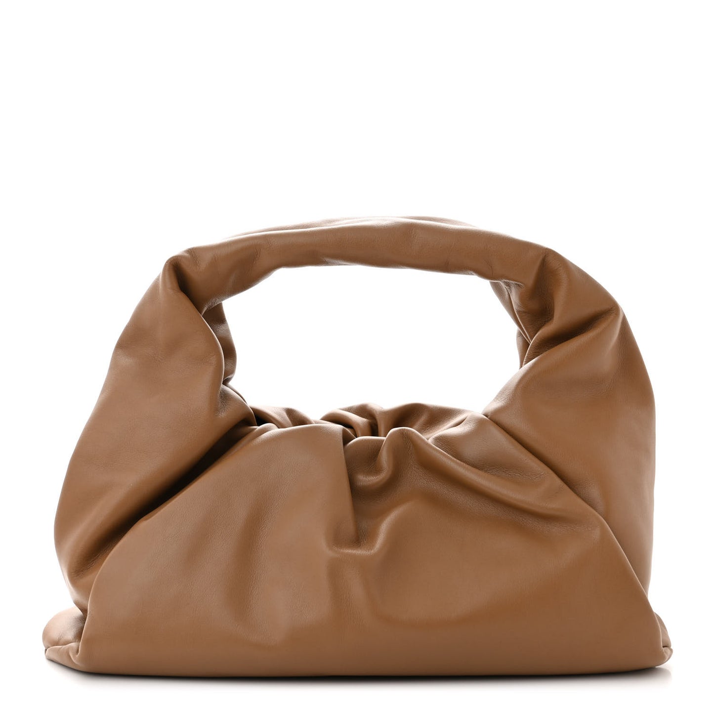 Smooth Butter Calfskin Small The Shoulder Pouch Cammello