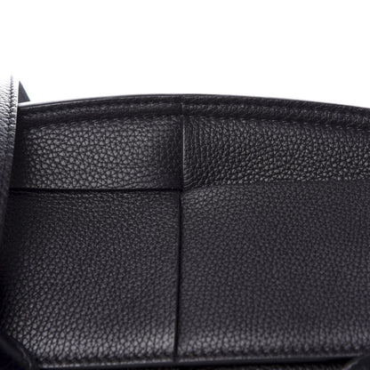 Bottega Veneta Grained Calfskin Mini Maxi Intrecciato Arco 33 Black 9 of 9