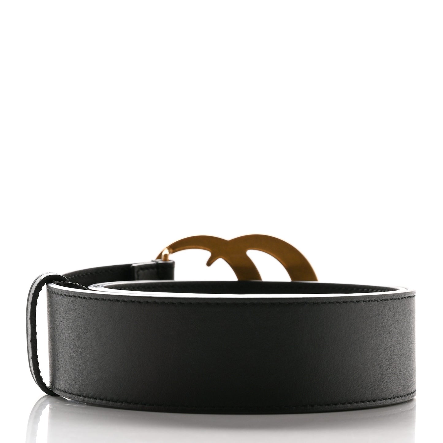 Calfskin Double G 40mm Belt 85 34 Black