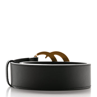 Gucci Calfskin Double G 40mm Belt 85 34 Black 2 of 7