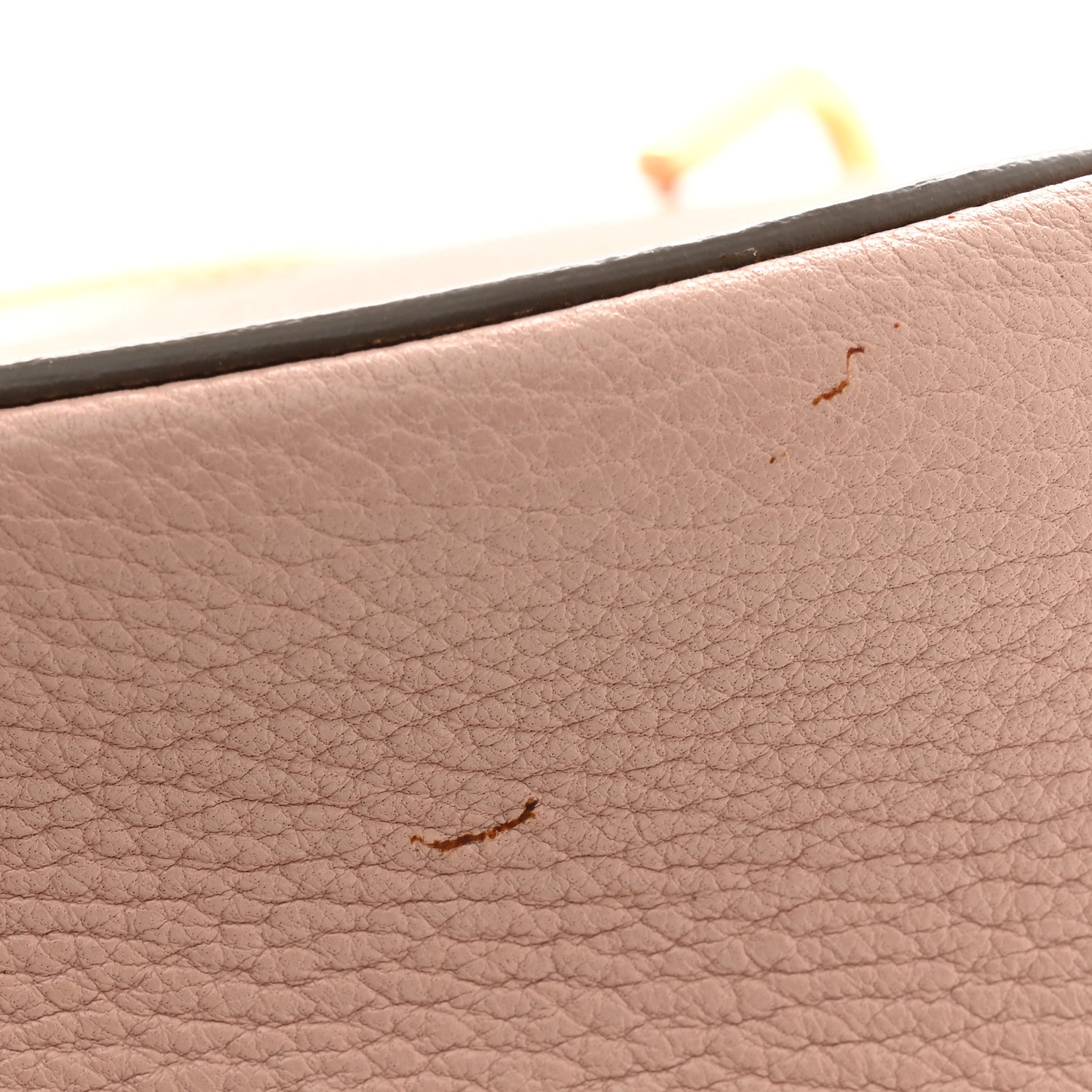 Chloe Grained Lambskin Drew Shoulder Bag Cement Pink 11 of 11