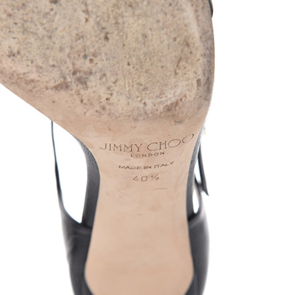 Jimmy Choo Kid Moxy 85 Sandals 40.5 Black 6 of 10