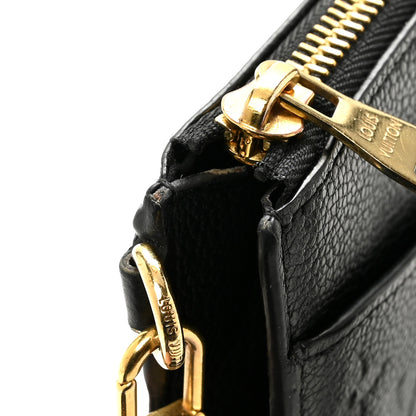 Louis Vuitton Empreinte Pochette Melanie MM Black 10 of 11