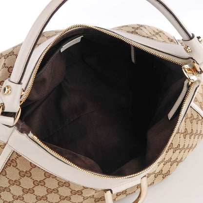 Gucci Monogram Large D Gold Hobo Off White 7 of 7