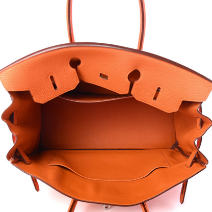 Hermes Togo Birkin 35 Orange 5 of 13