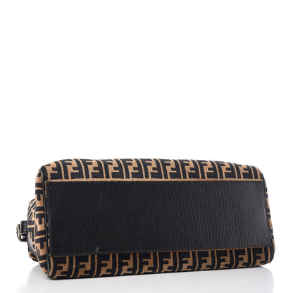 Fendi Velvet Zucca Bag De Jour Tobacco 4 of 16