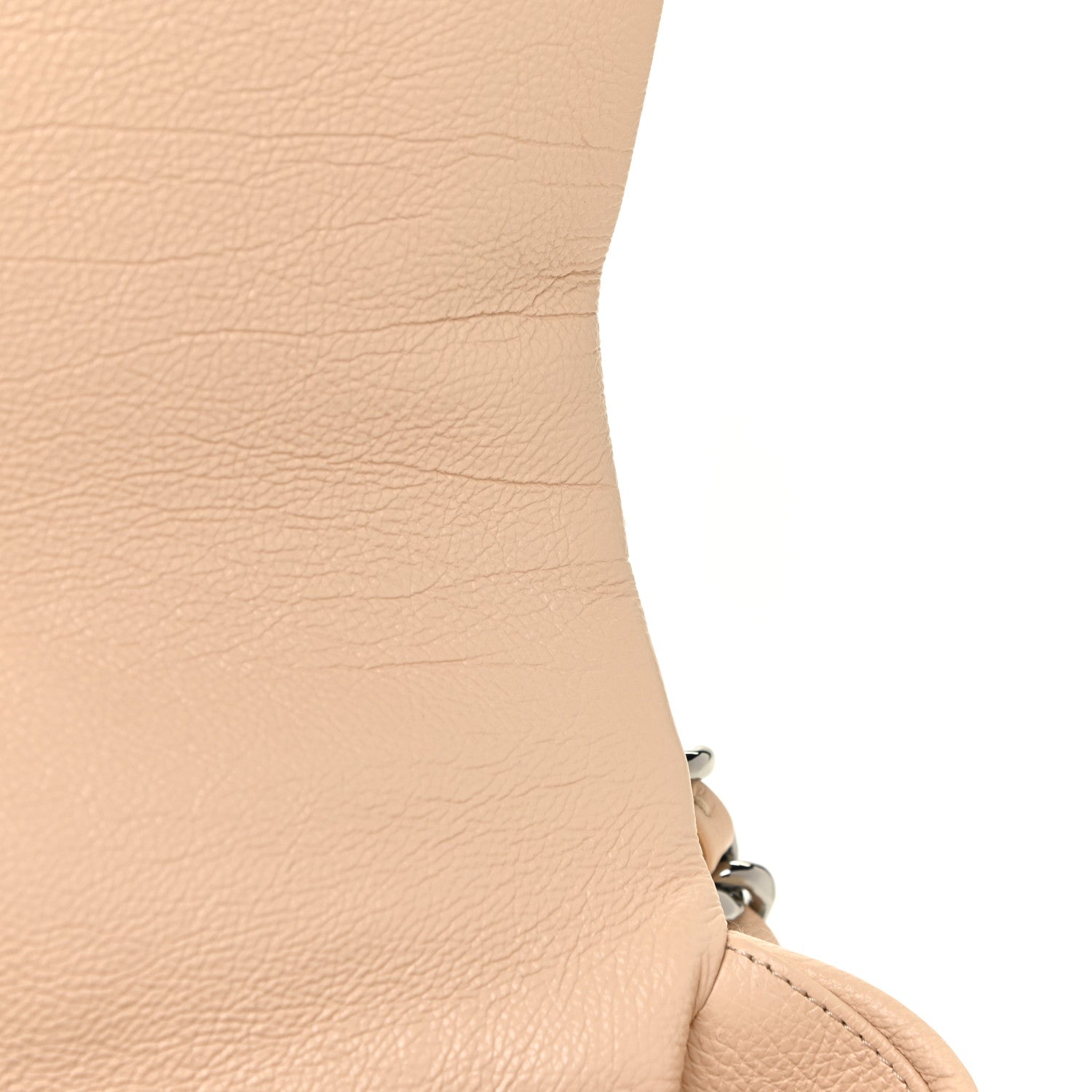 Chanel Calfskin Crochet Medium Chanel 19 Flap Beige 11 of 15