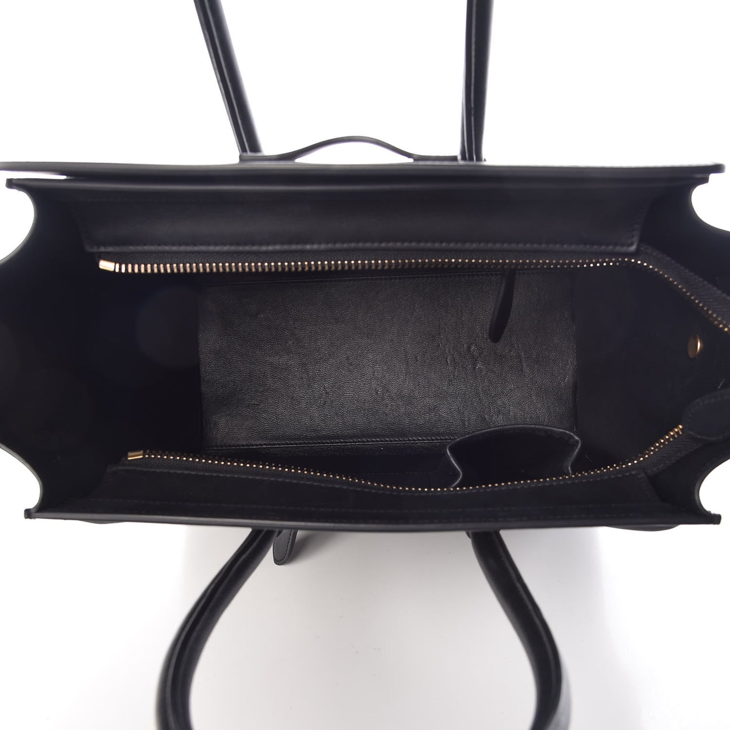 Smooth Calfskin Micro Luggage Black