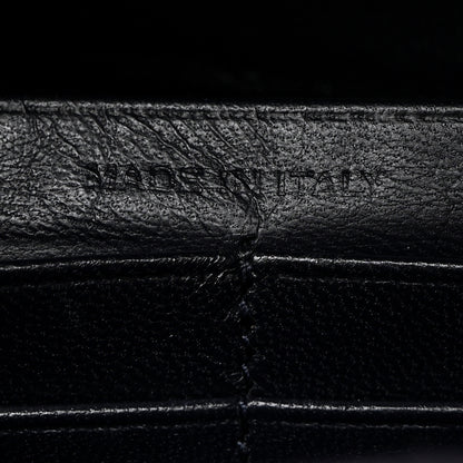 Saint Laurent Patent Calfskin Matelasse Monogram Medium Vicky Chain Bag Blue 7 of 10
