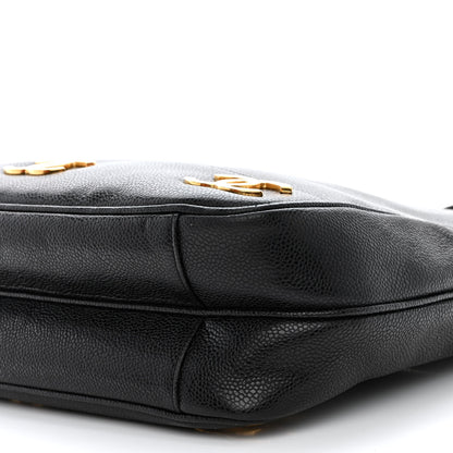Chanel Caviar CC Shoulder Bag Black 11 of 11