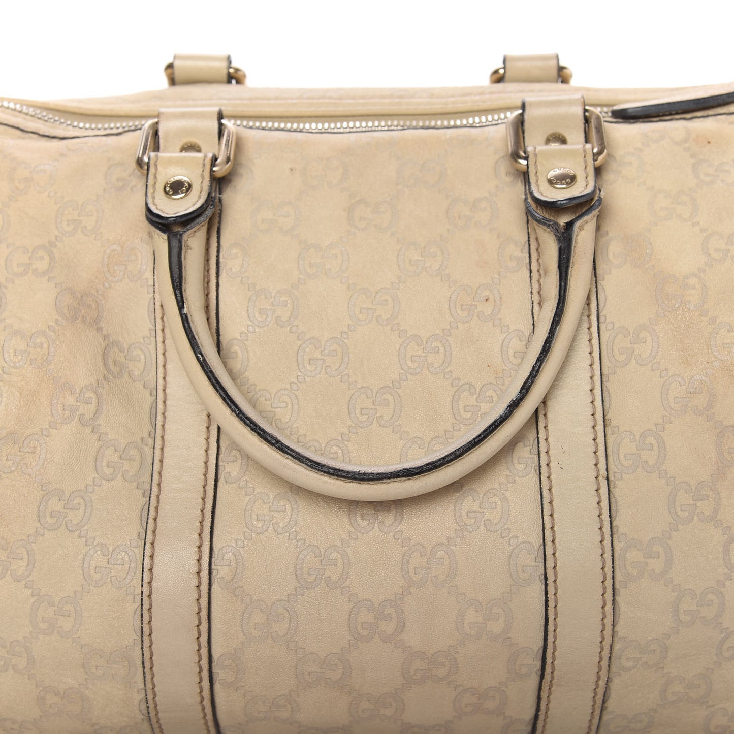 Guccissima Medium Joy Boston Off White