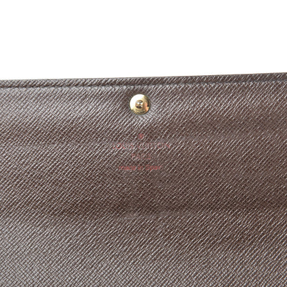 Louis Vuitton Damier Ebene Sarah Wallet 6 of 14