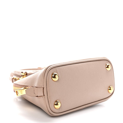 Prada Saffiano Lux Mini Promenade Tote Cammeo 4 of 9