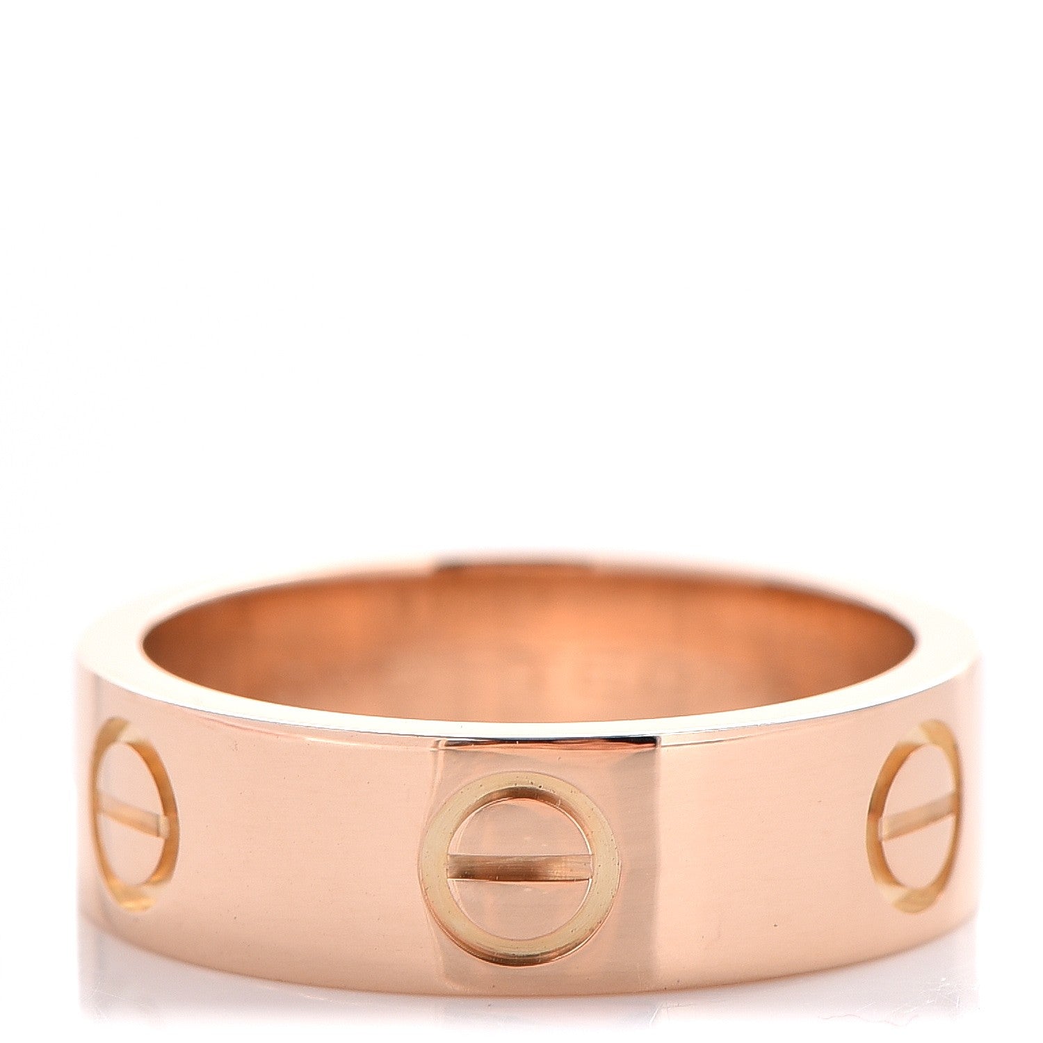 Cartier 18K Pink Gold 5.5mm LOVE Ring 50 5.25 1 of 5