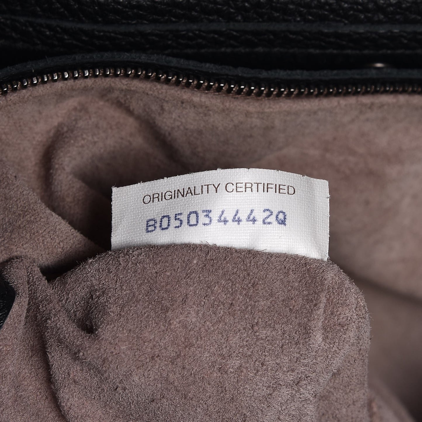 Cervo Deerskin Large Hobo Nero Black