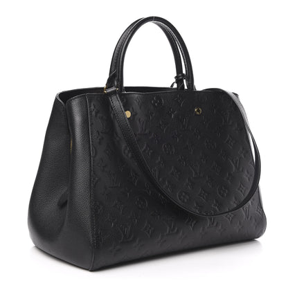 Louis Vuitton Empreinte Montaigne GM Black 4 of 10