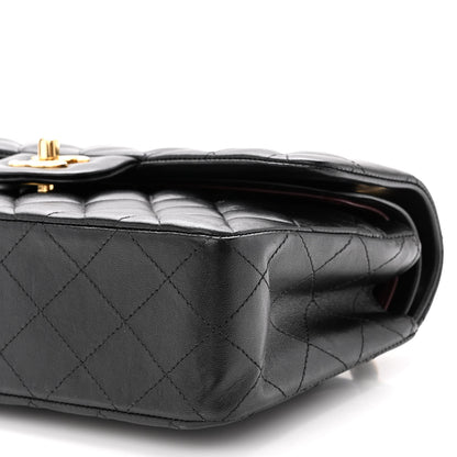 Chanel Lambskin Quilted Small Double Flap Black 9 of 9