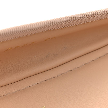 Christian Dior Calfskin Cannage Pearl Bow Ballet Flats 39 Nude 9 of 10