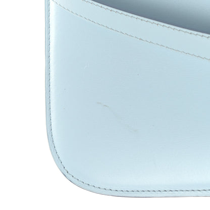 Celine Box Calfskin Medium Classic Box Flap Bag Pale Blue 12 of 12