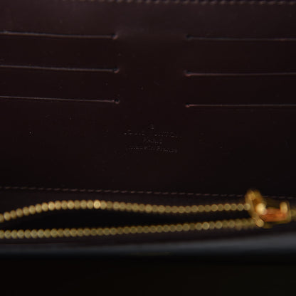 Louis Vuitton Vernis Rossmore MM Amarante 6 of 6