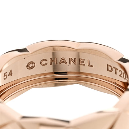 Chanel 18K Beige Gold Small Coco Crush Ring 54 7 4 of 6