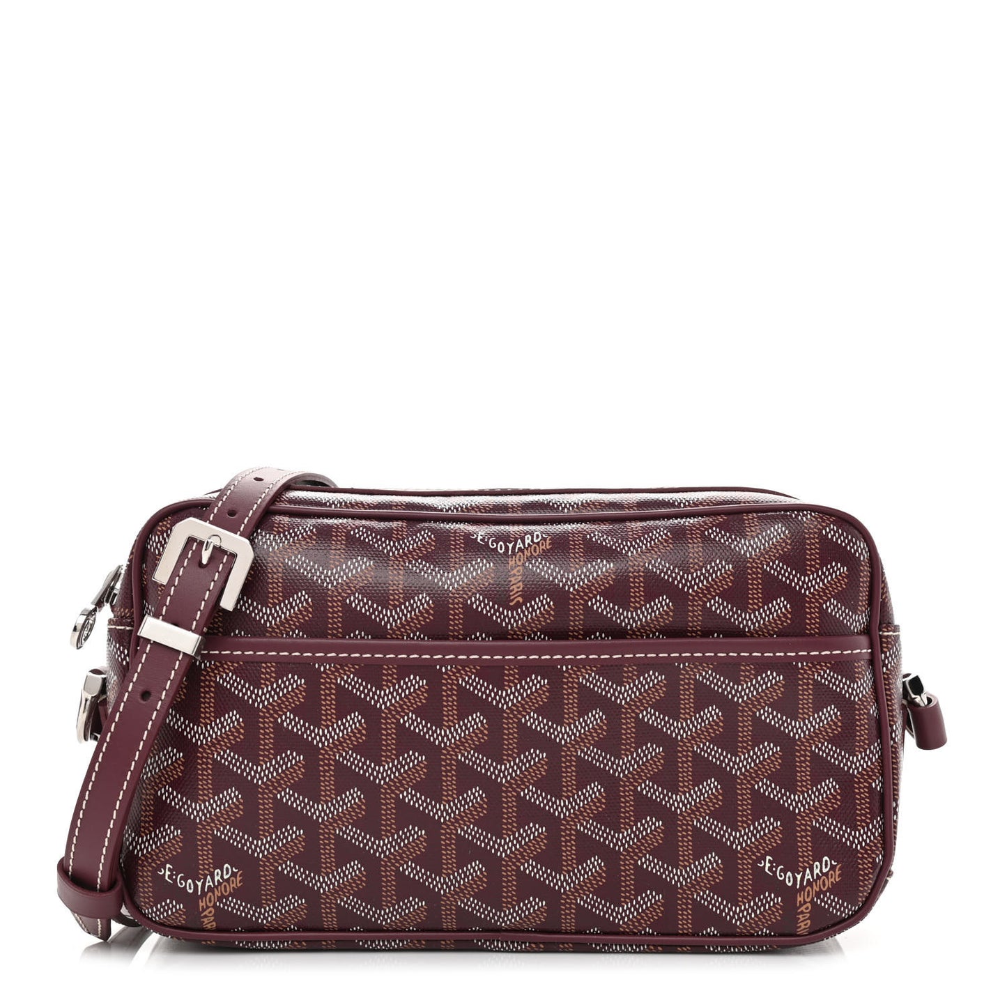 Goyardine Sac Cap Vert Burgundy