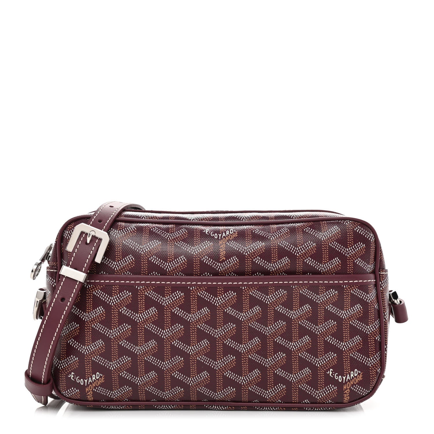 Goyard Goyardine Sac Cap Vert Burgundy 1 of 7