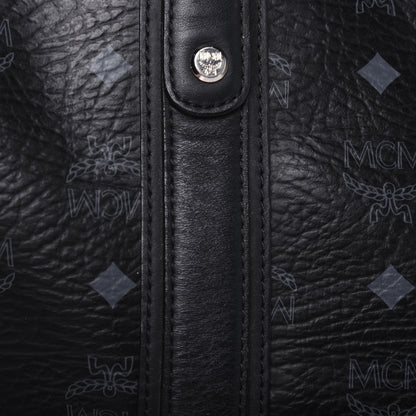 MCM Visetos Shopping Tote Black 20 of 29