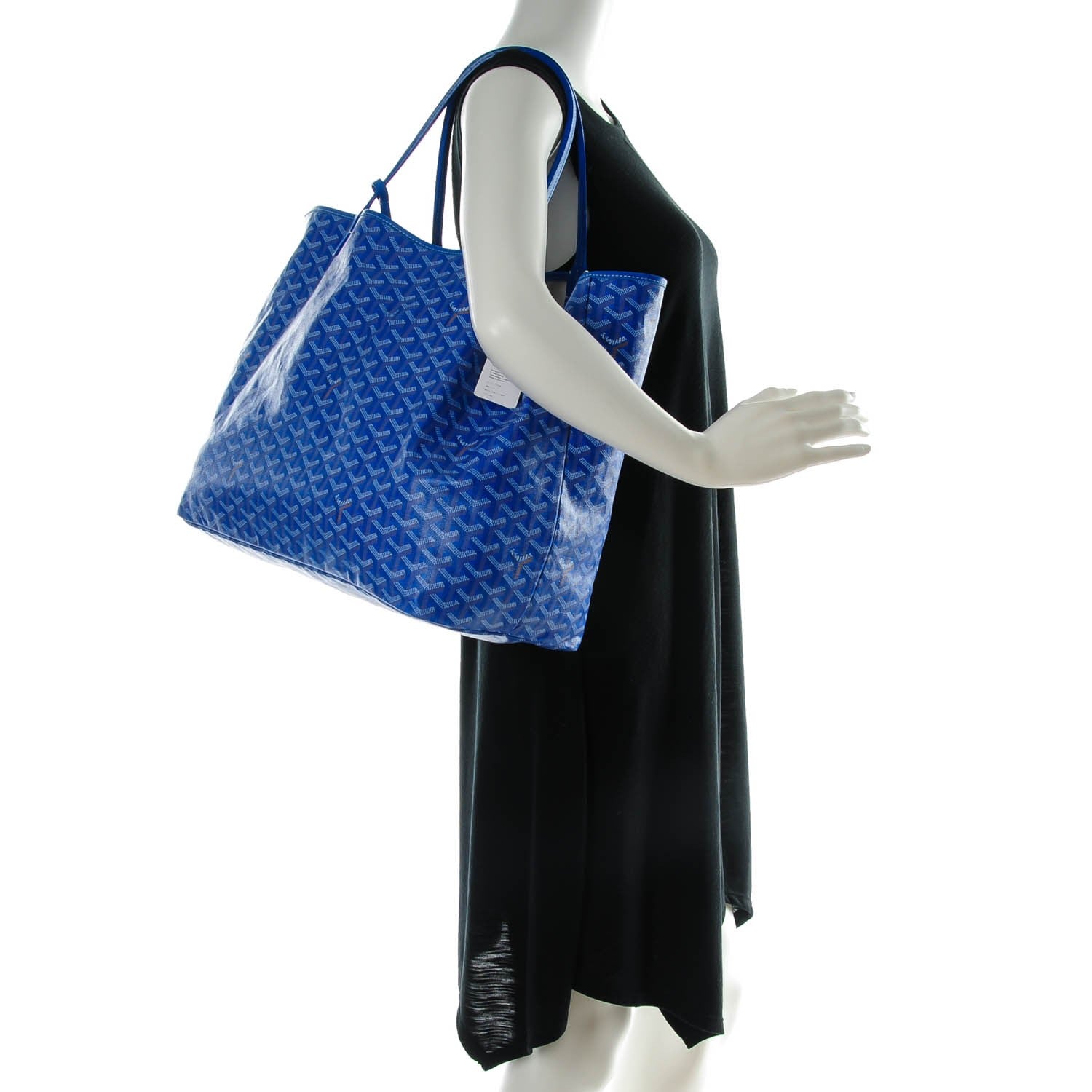 Goyard Goyardine Saint Louis GM Sky Blue 2 of 9