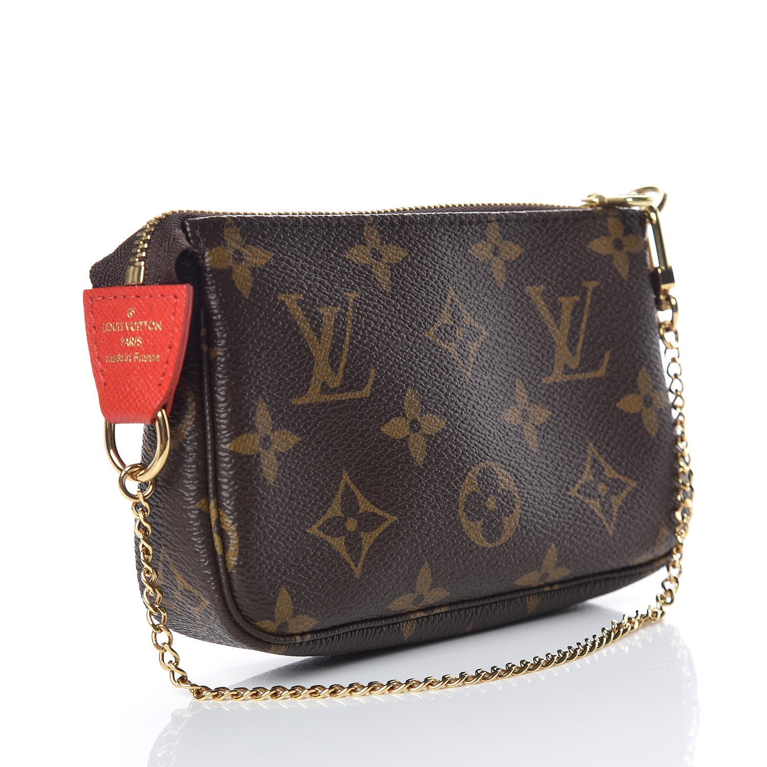 Louis Vuitton Monogram 2018 Christmas Animation Mini Cats Pochette Accessories 3 of 8
