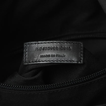 Saint Laurent Nylon Twill Dinosaur Print City Backpack Black Multicolor 8 of 16