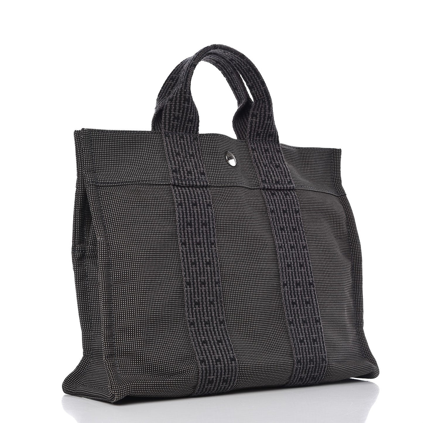 Canvas Herline PM Tote Grey