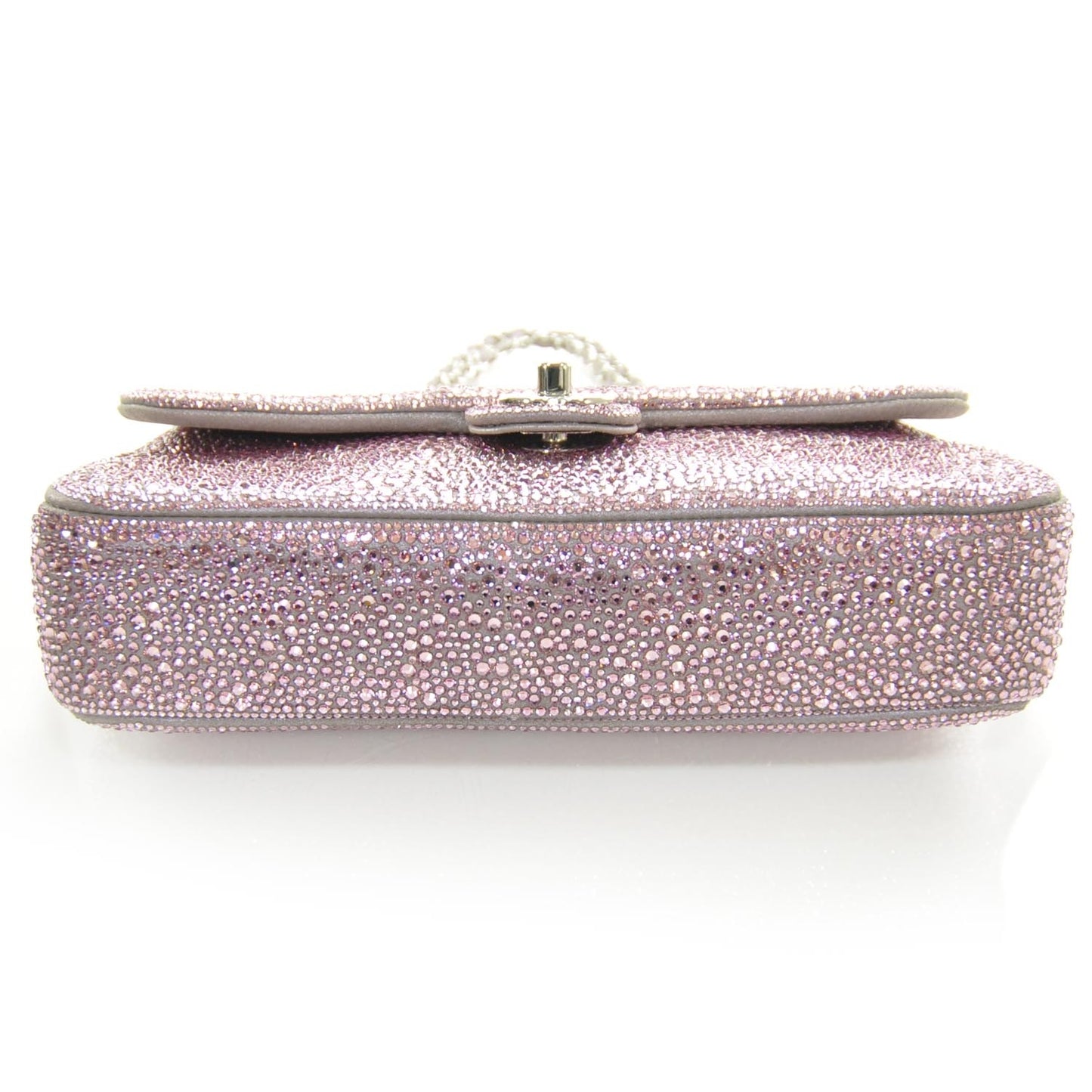Strass Encrusted Sparkle Beauty Medium Flap Pink Bellagio Las Vegas