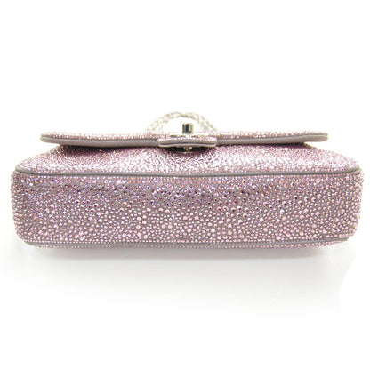 Chanel Strass Encrusted Sparkle Beauty Medium Flap Pink Bellagio Las Vegas 4 of 11