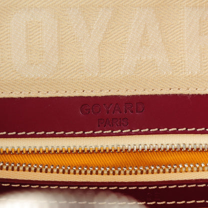 Goyard Goyardine Saint Jeanne GM Bowler Burgundy 6 of 6