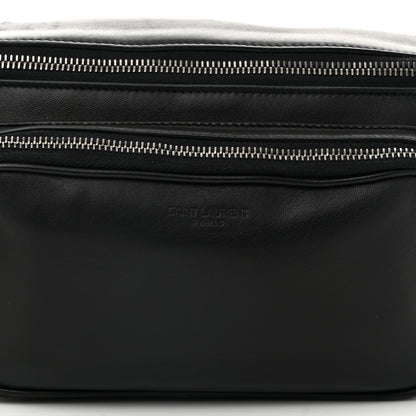 Saint Laurent Lambskin Subway Belt Bag Black 8 of 11