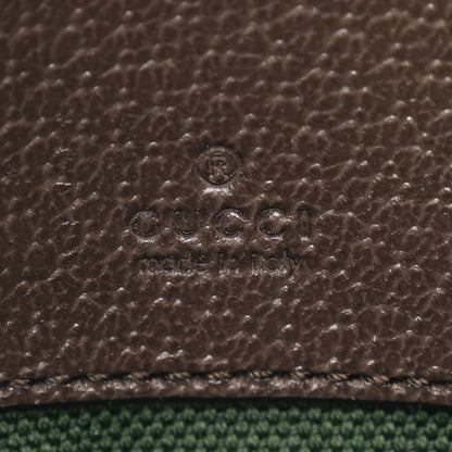 Gucci GG Supreme Monogram Textured Calfskin Web Mini Ophidia Half Moon Hobo Beige Ebony New Acero Beige Ebony New Acero 6 of 11