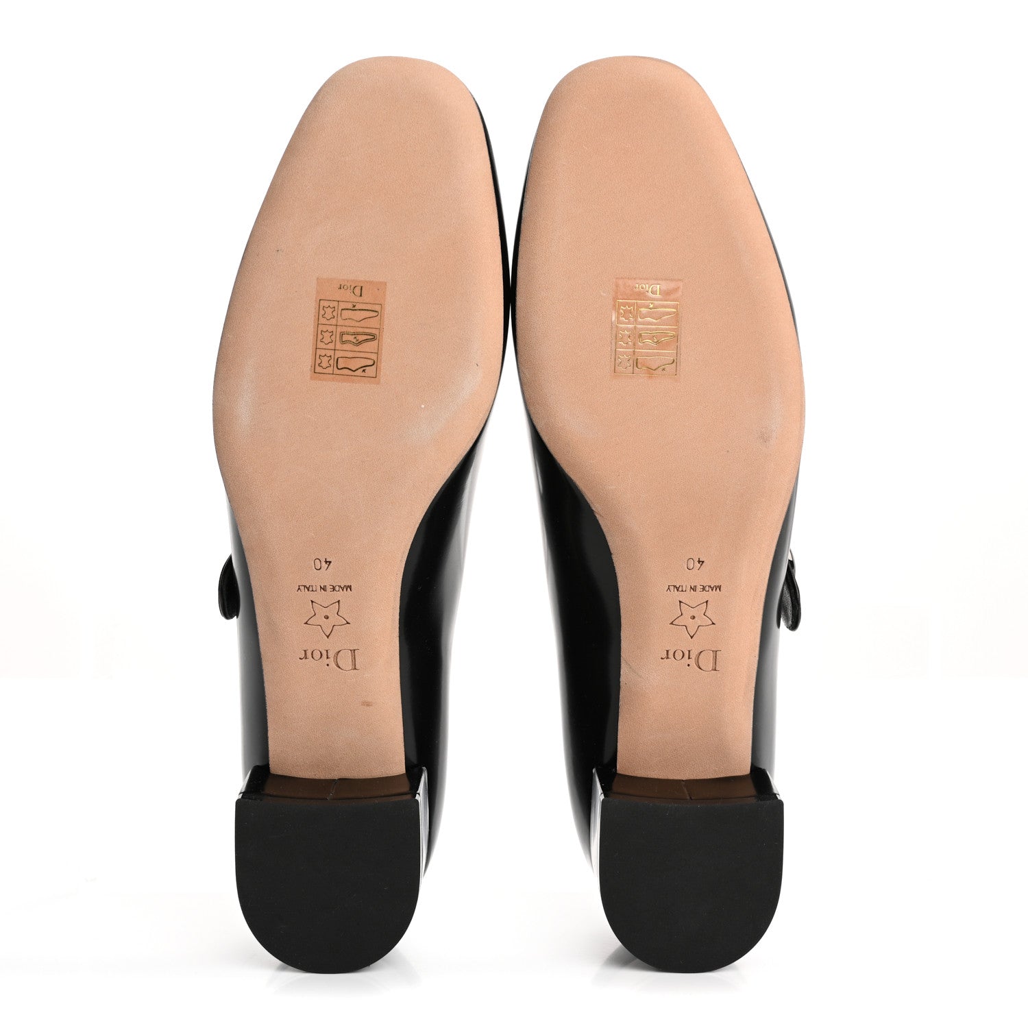 Christian Dior Brushed Calfskin Uniform 30mm Pumps 40 Black 6 of 9