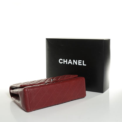 Chanel Caviar Quilted Maxi Double Flap Red 4 of 8