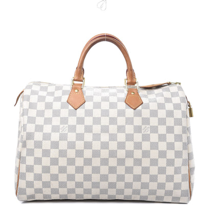 Louis Vuitton Damier Azur Speedy 35 1 of 17
