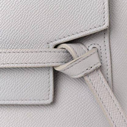 Celine Grained Calfskin Nano Belt Bag Mineral 12 of 12