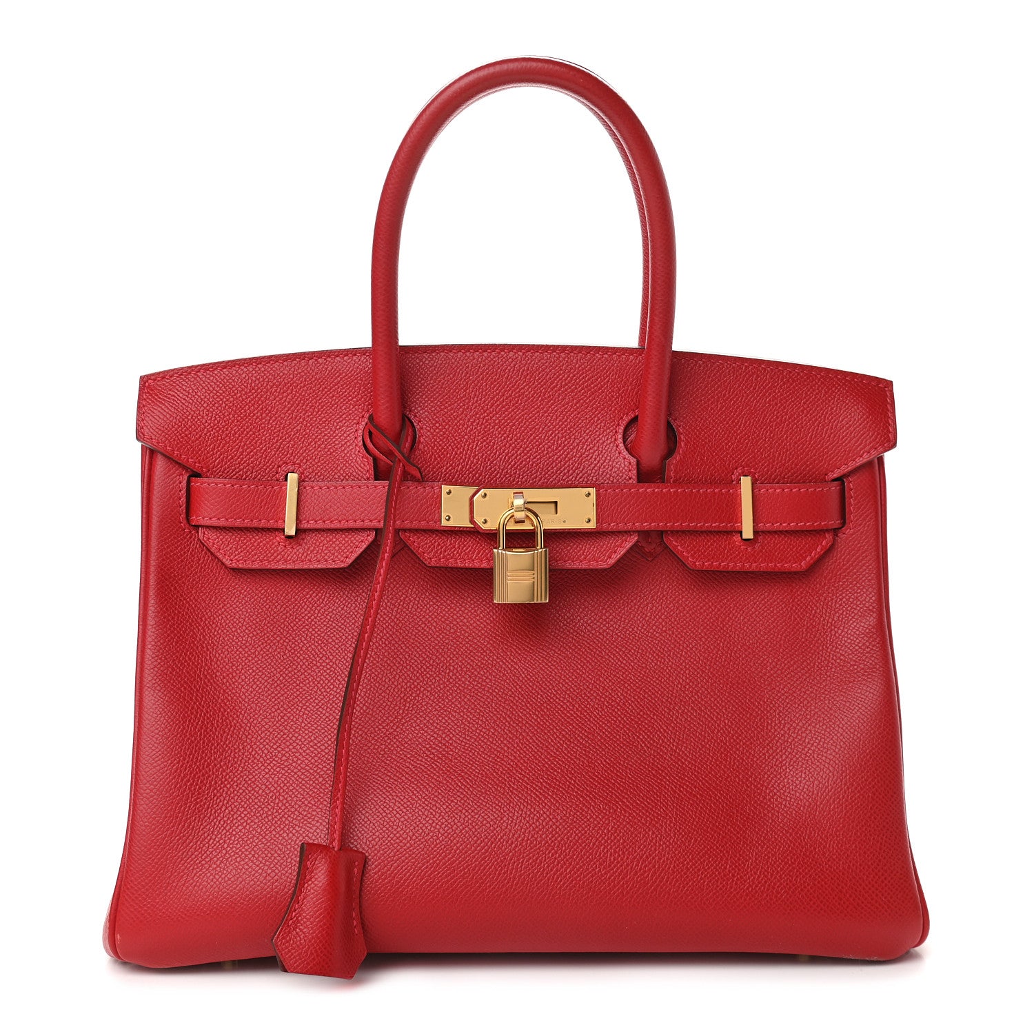 Hermes Epsom Birkin 30 Rouge Casaque 1 of 36