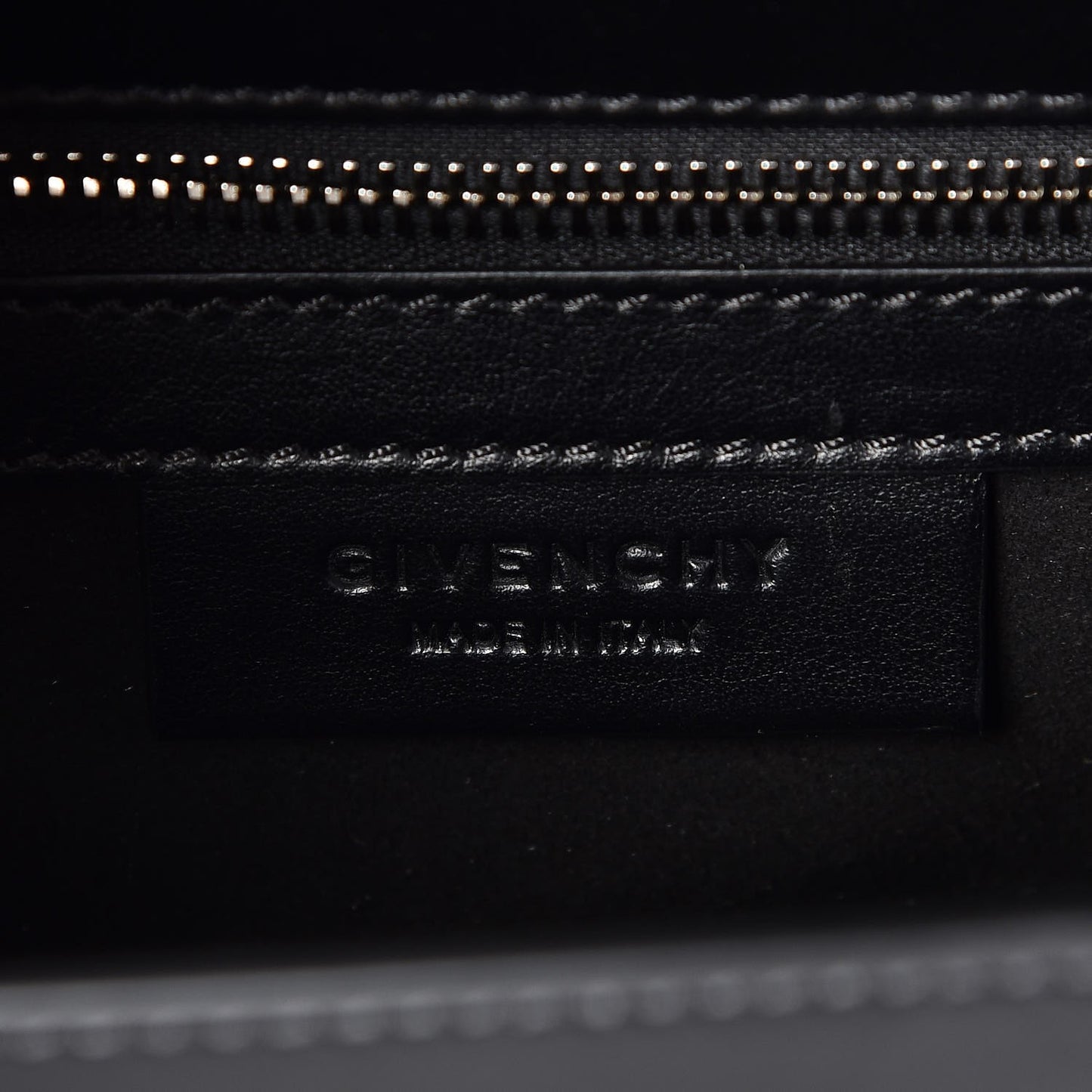 Calfskin Mini Pandora Box Logo Strap Crossbody Bag Black