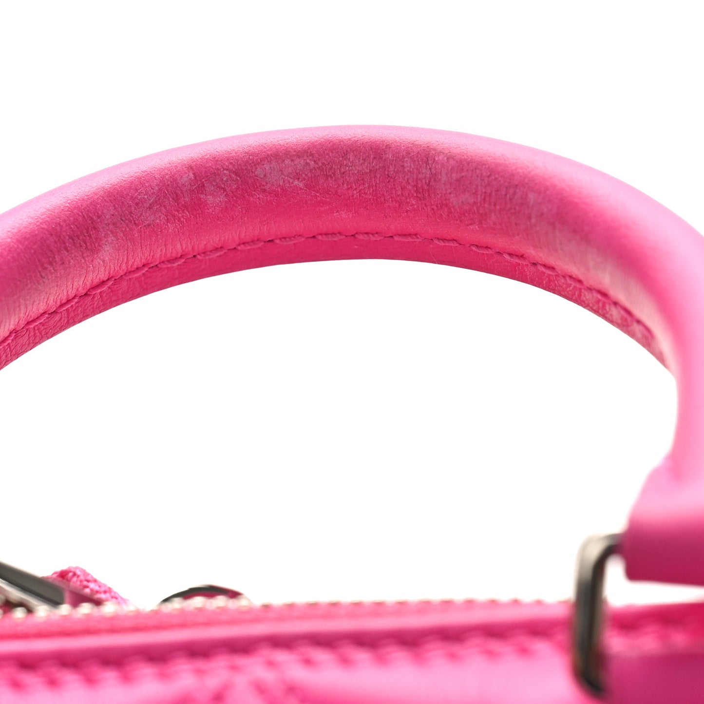 Calfskin Bubblegram Alma BB Rose Miami