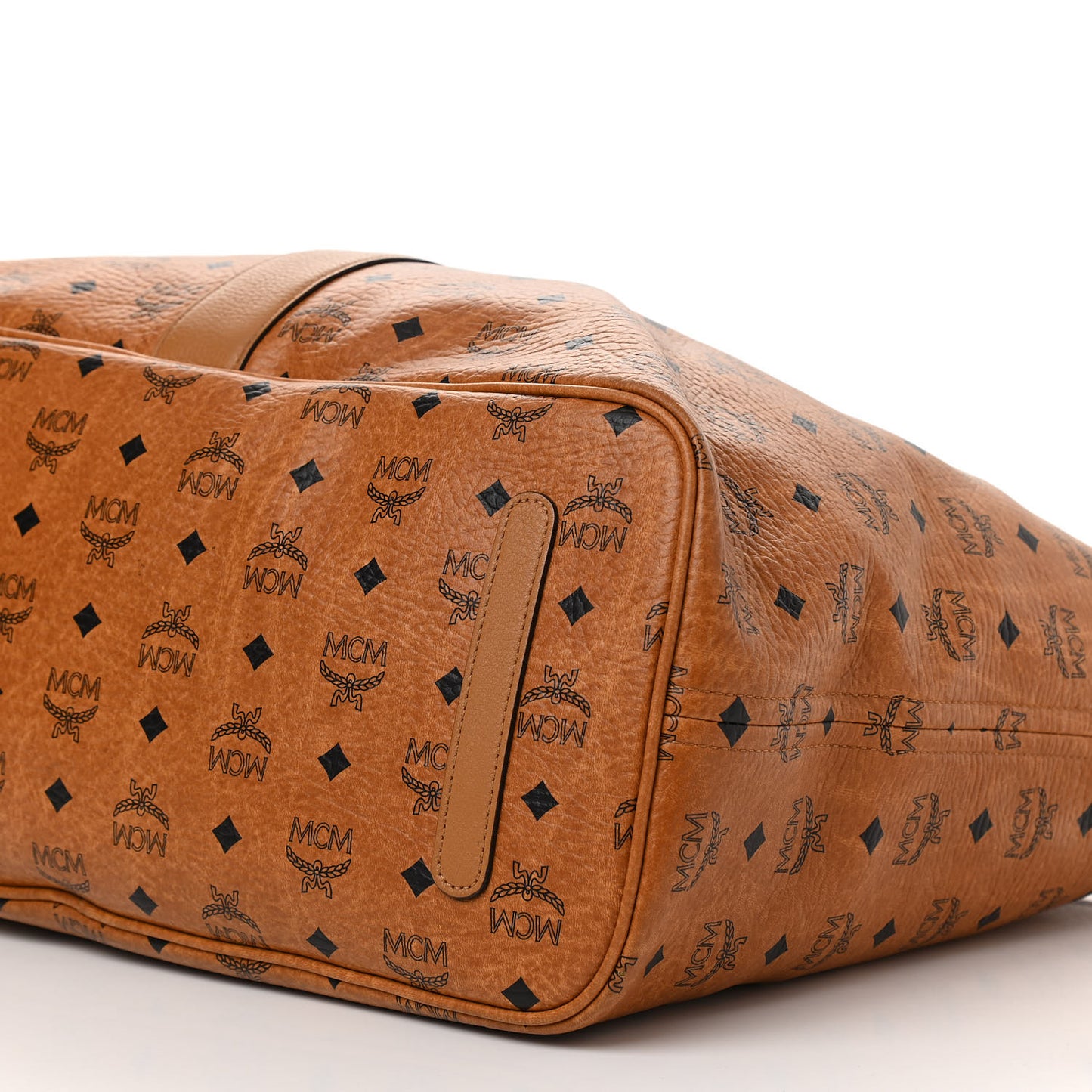 Visetos Large Liz Reversible Shopper Tote Cognac