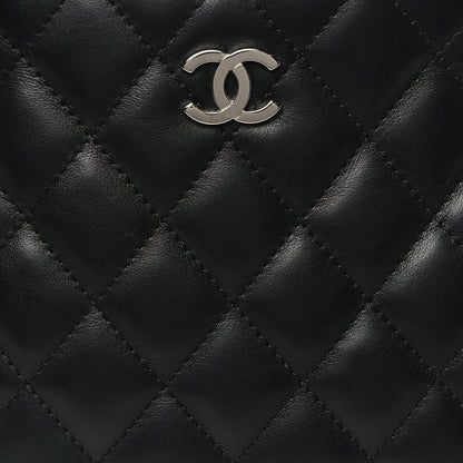 Chanel Lambskin Quilted Crossbody Bag Black 8 of 11
